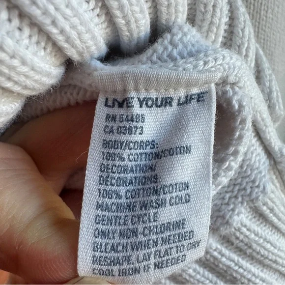 American Eagle Y2K Quarter Zip/Button Up Heavy Knit Sweater Classic Fit‎ Sz M - Picture 10 of 10